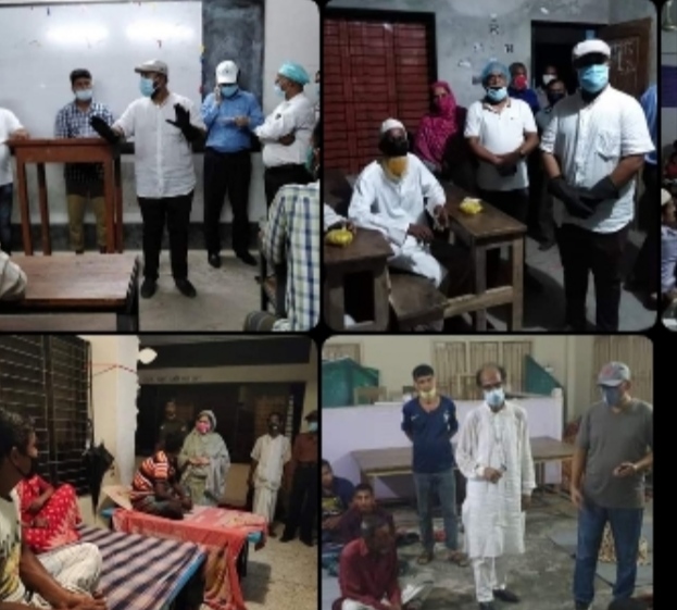 বরিশালে জেলা প্রশাসক এর তৎপরতায় আশ্রয় কেন্দ্রে মানুষের উপস্থিতি পরিদর্শনে জেলা প্রশাসনের কর্মকর্তা।।