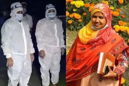 পিরোজপুরে স্বজনদের অবহেলায় পড়েছিল লাশ, করোনায় মৃত নারীর গোসল-দাফন করলেন ইউএনও