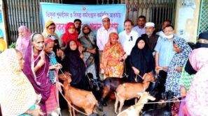 বরিশালে ভিক্ষুক পুর্নবাসন ও বিকল্প কর্মসংস্থান কর্মসূচির আওতায় উপকরণ সহায়তা প্রদান