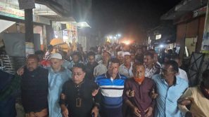 লর্ডহাডিঞ্জ ইউনিয়ন নির্বাচনের তফসিল ঘোষণায় আনন্দ মিছিল