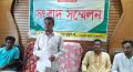 লালমোহনে ফেসবুকে বিভ্রান্তি ছড়ানোর প্রতিবাদে সংবাদ সম্মেলন