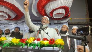 জনগণ হাতপাখায় ভোট দিয়ে নব্য সাম্রাজ্যবাদ রুখে দেবে : মোস্তাফিজুর রহমান