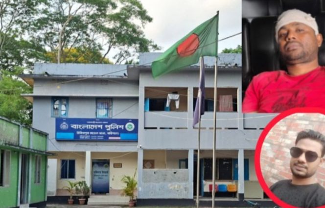 মাদক বিরোধী অভিযানে শ্রমিকদল  নেতার হামলায় বরিশাল ডিবি পুলিশ কনস্টেবল জ’খ’ম.