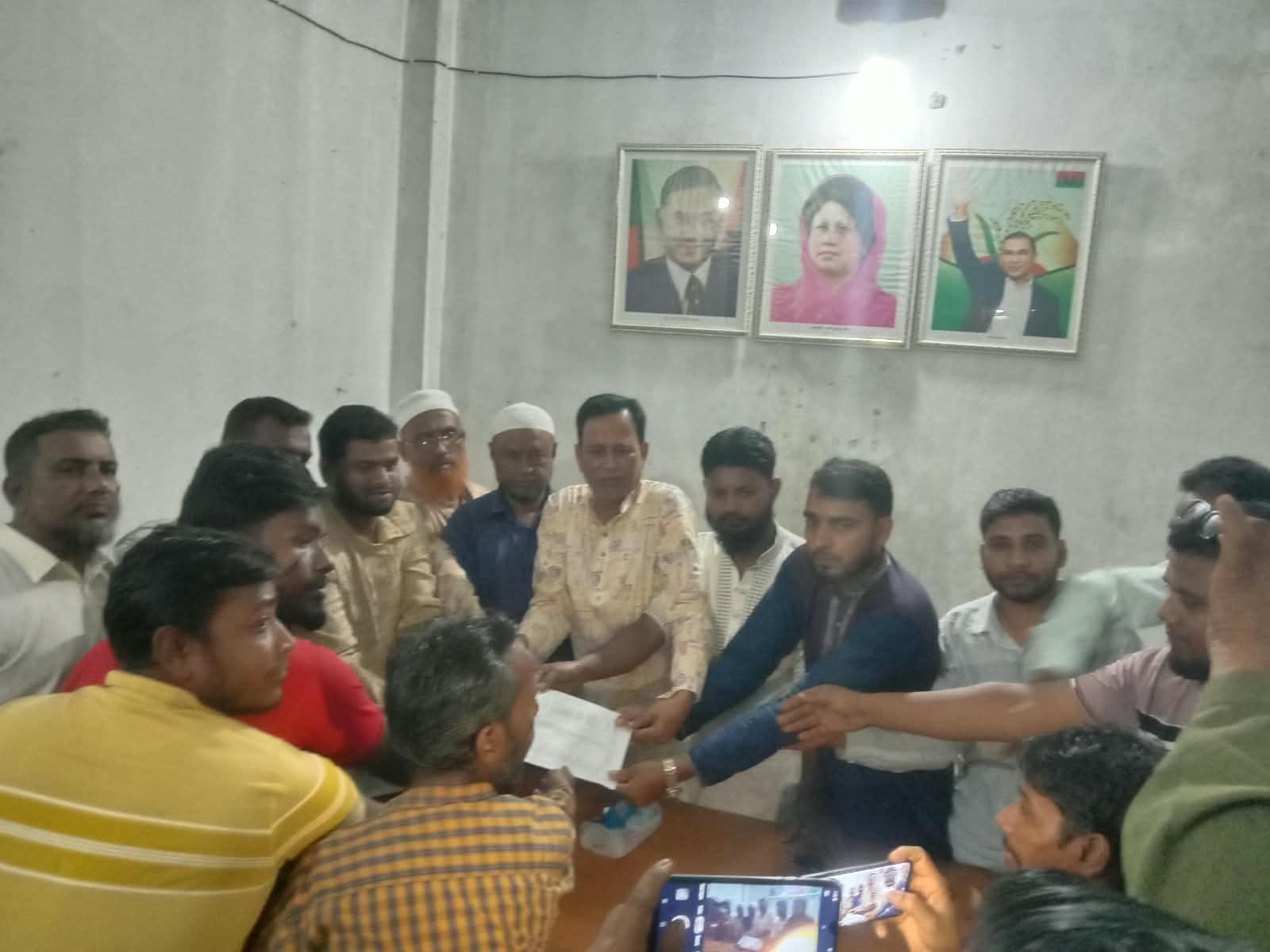 চাঁদপুরা ইউনিয়ন মটর চালক দলের আহবায়ক কমিটি ঘোষণা আল আমিন আহ্বায়ক সজল মুন্সি সদস্য সচিব